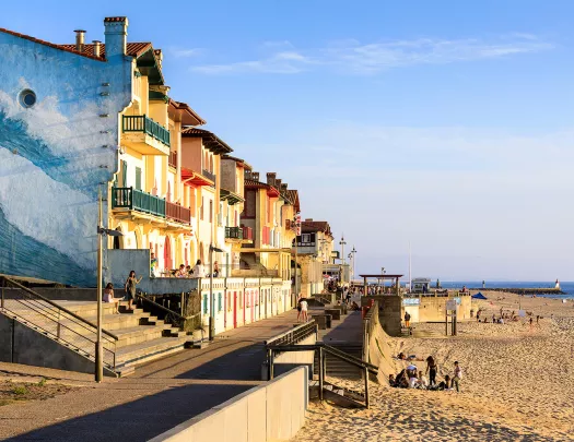 Houses on Beach
