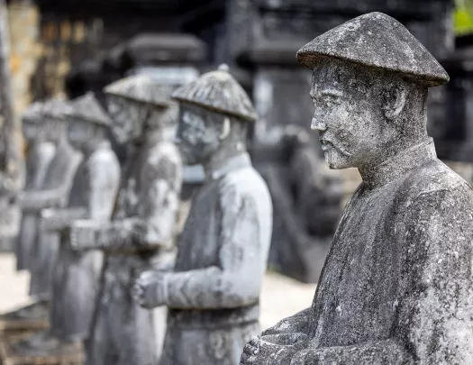 Stone statues